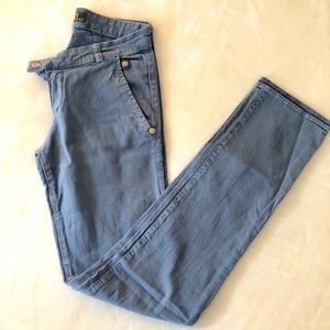 Rock $ Republic Blue Alycia Welt Pocket Pants